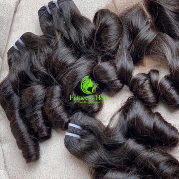 Natural Color Fumi Style Weft Hair