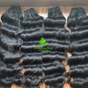 Natural Color Loose Wave Style Weft Hair